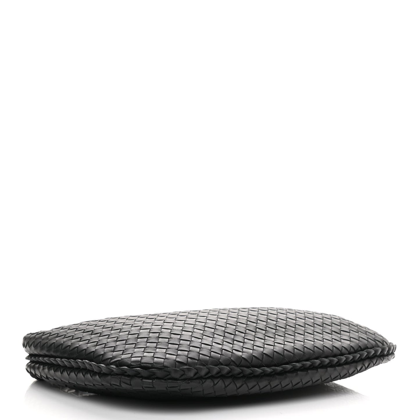 Nappa Intrecciato Medium Veneta Hobo Black