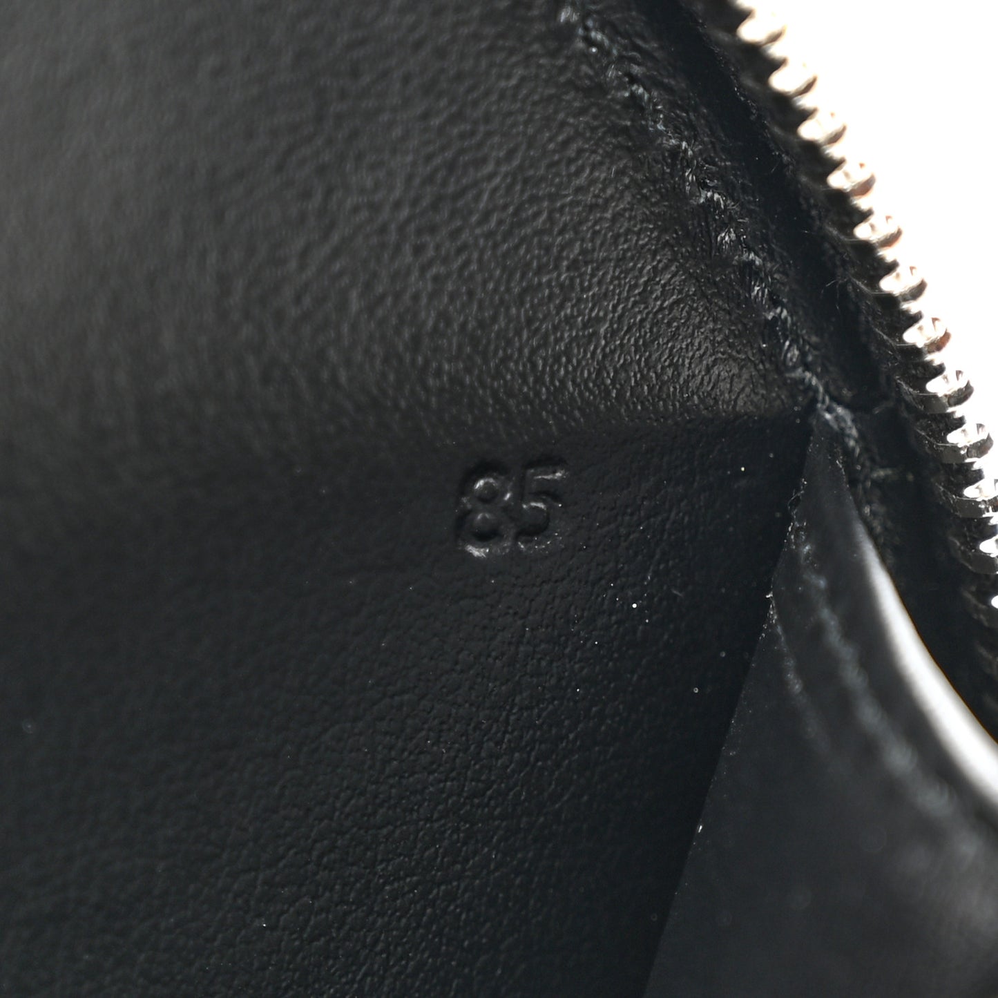Spazzolato Round Chain Coin Crossbody Pouch Argento