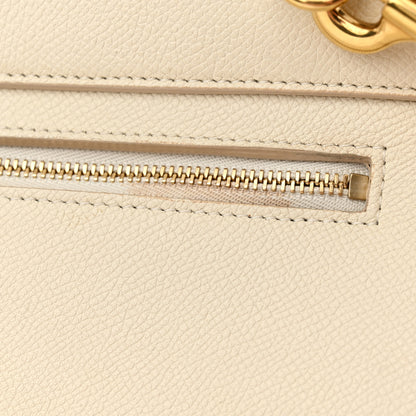 Celine Grained Calfskin Micro Belt Bag White 18 of 19