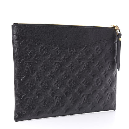 Louis Vuitton Empreinte Daily Pouch Black 3 of 8