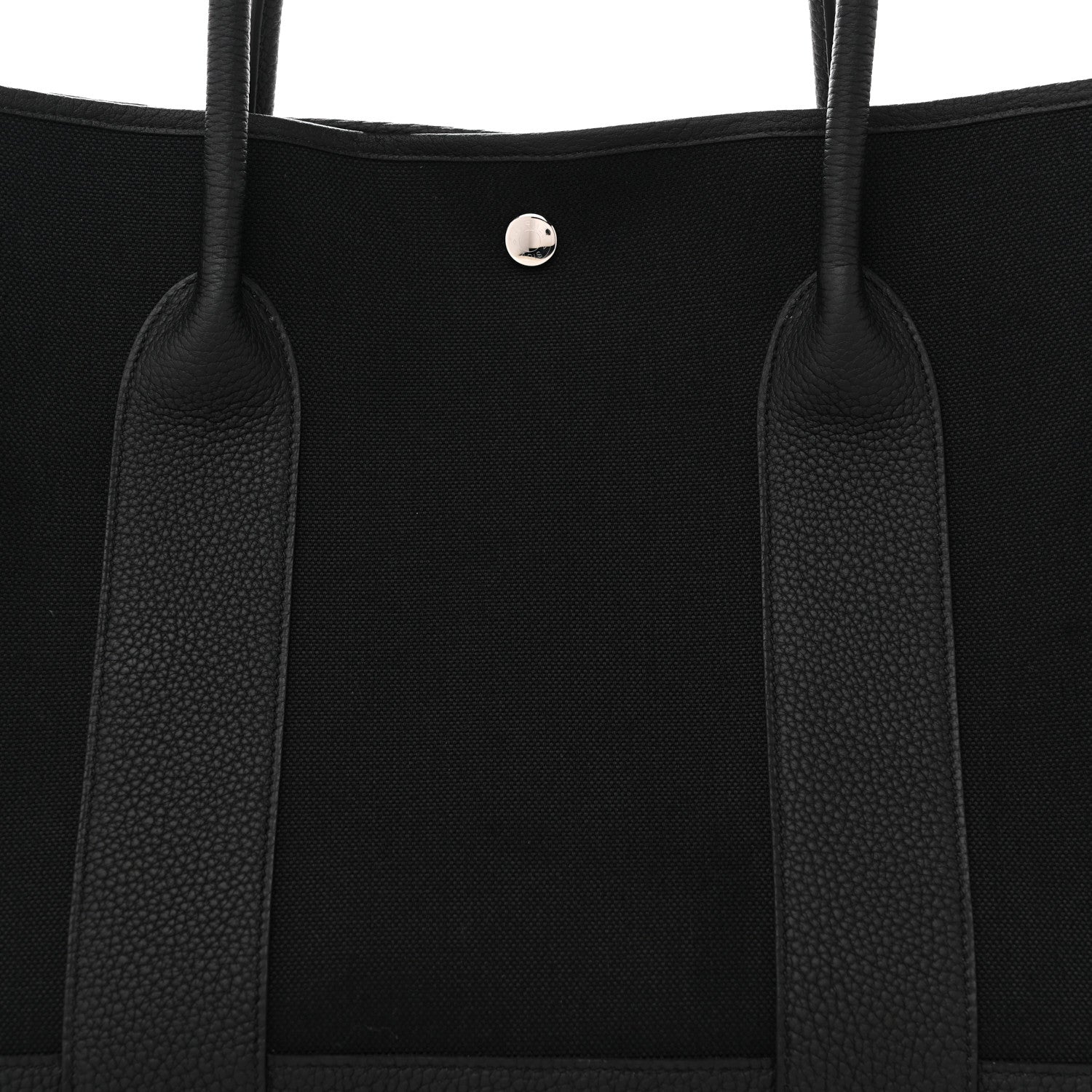 Hermes Toile Militaire Negonda Neo Garden Party Voyage 41 Black 8 of 11