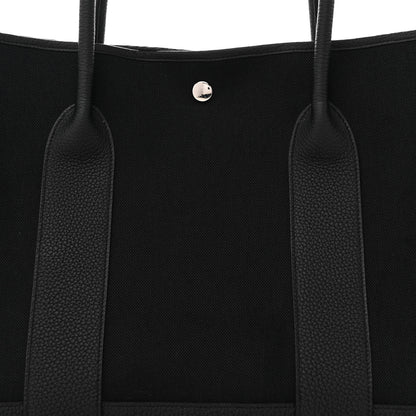 Hermes Toile Militaire Negonda Neo Garden Party Voyage 41 Black 8 of 11