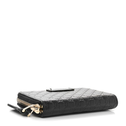 Gucci Microguccissima Zip Around Card Case Black 4 of 10