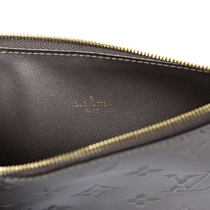 Louis Vuitton Vernis Felicie Chain Wallet Zippered Insert Champagne Metallise 6 of 6