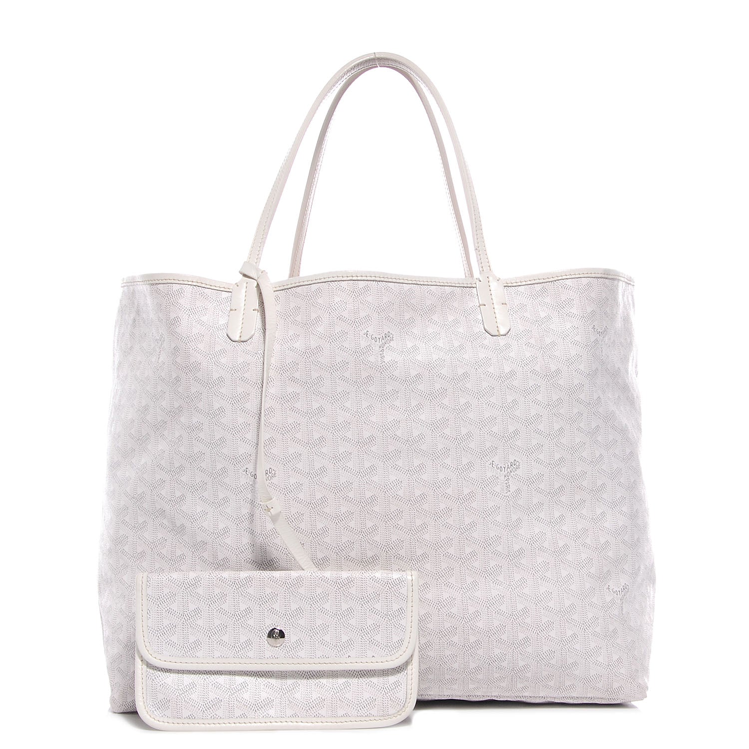 Goyard Goyardine Saint Louis GM White 1 of 7