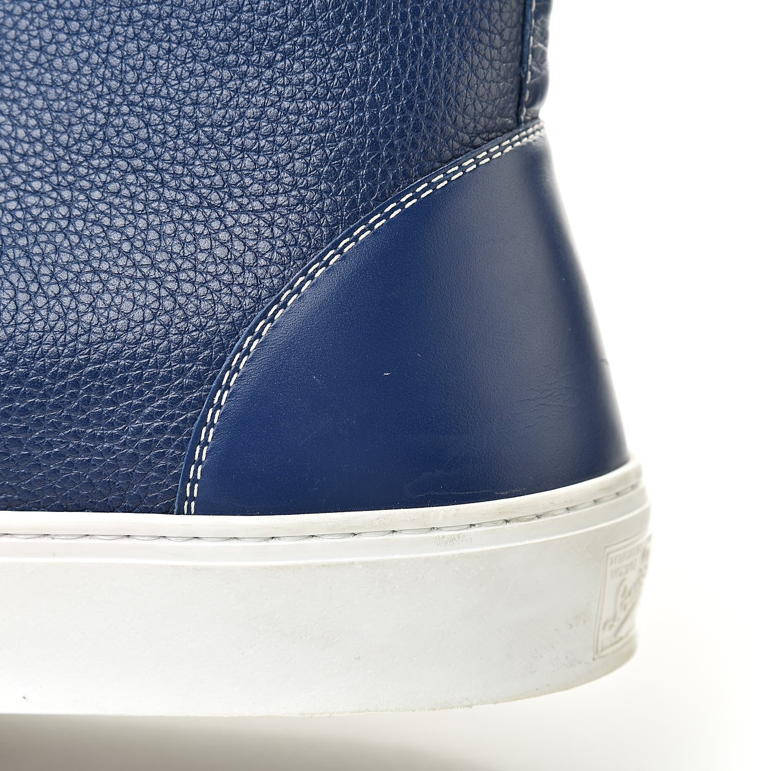 Louis Vuitton Calfskin Tattoo Sneaker Boots 8 Blue 10 of 12