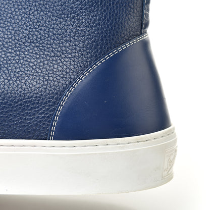 Louis Vuitton Calfskin Tattoo Sneaker Boots 8 Blue 10 of 12