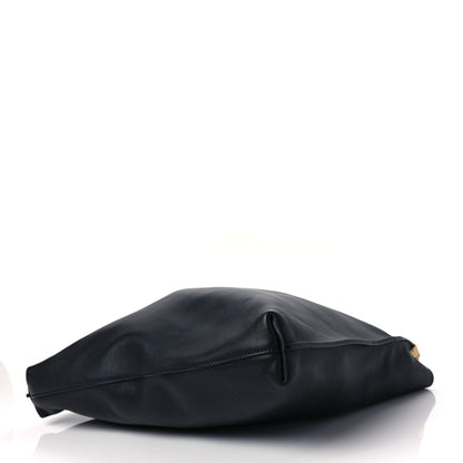Saint Laurent Calfskin Medium Suzanne Hobo Black 7 of 7