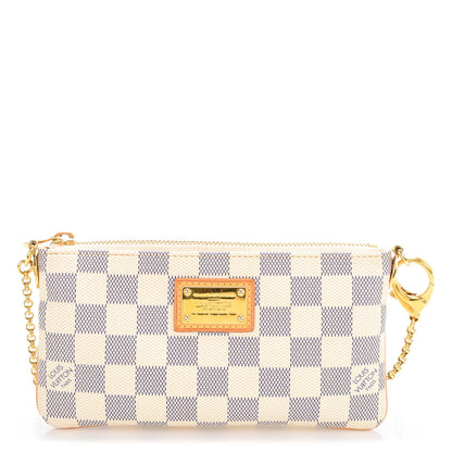 Louis Vuitton Damier Azur Pochette Milla MM 1 of 7