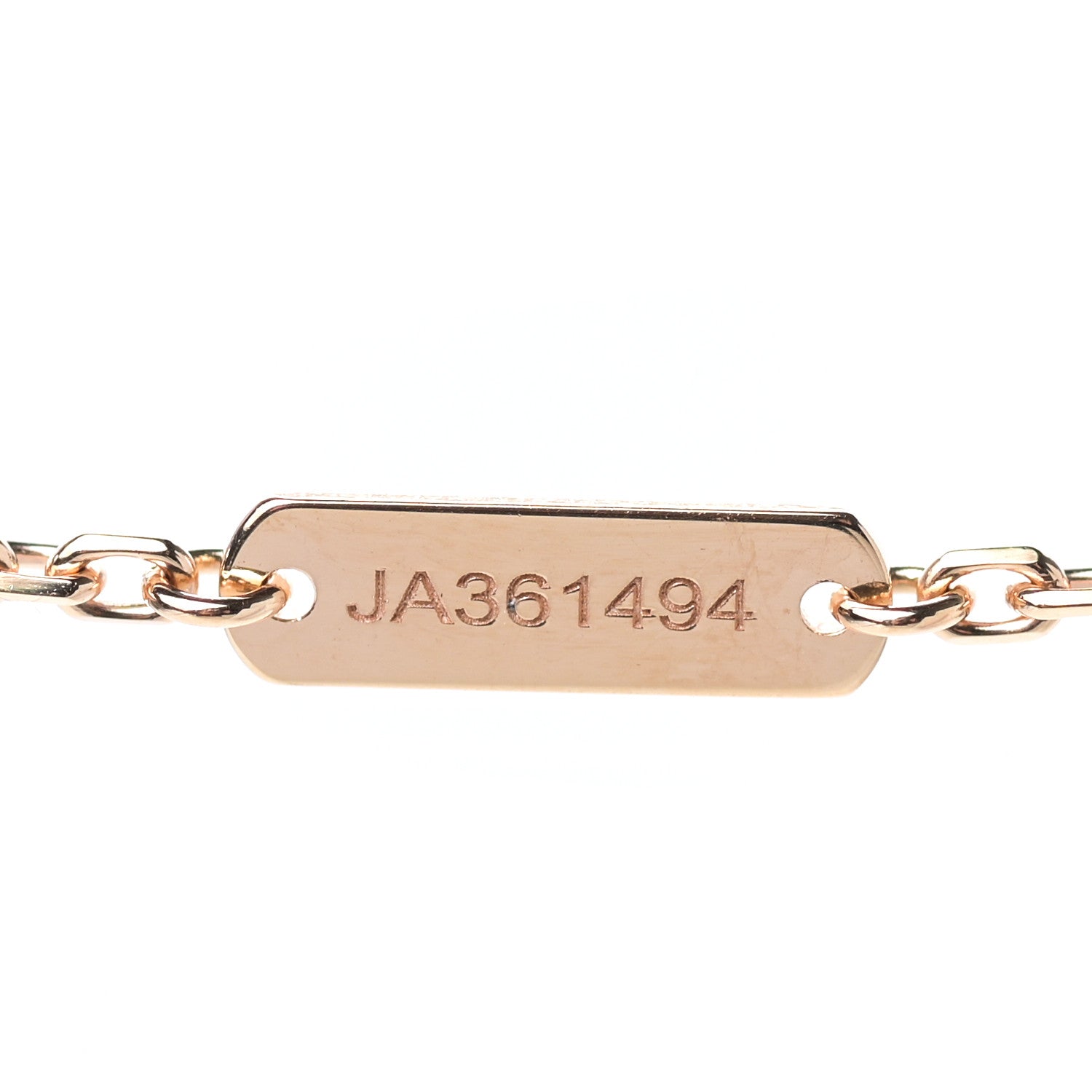 Van Cleef & Arpels 18K Rose Gold Diamond Mother of Pearl Two Butterfly Pendant Necklace 5 of 7