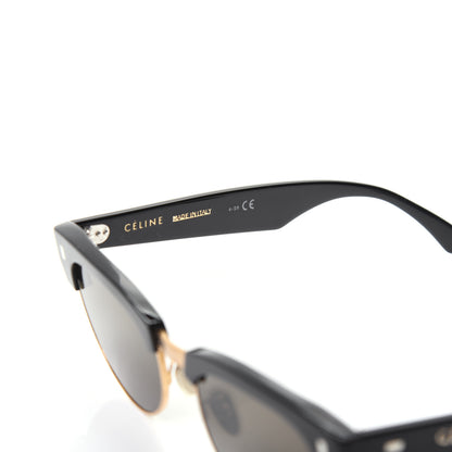 Celine Acetate Cat Eye Sunglasses CL40059U Black Gold 5 of 7