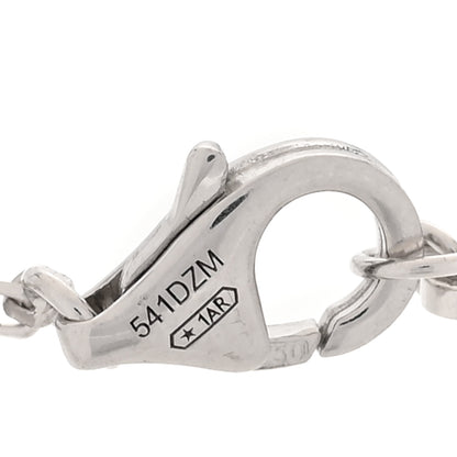 Cartier 18K White Gold Diamond SM D'Amour Bracelet 4 of 5