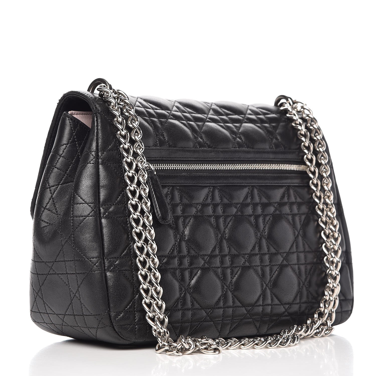 Christian Dior Lambskin Cannage Small Miss Dior Flap Black 4 of 11