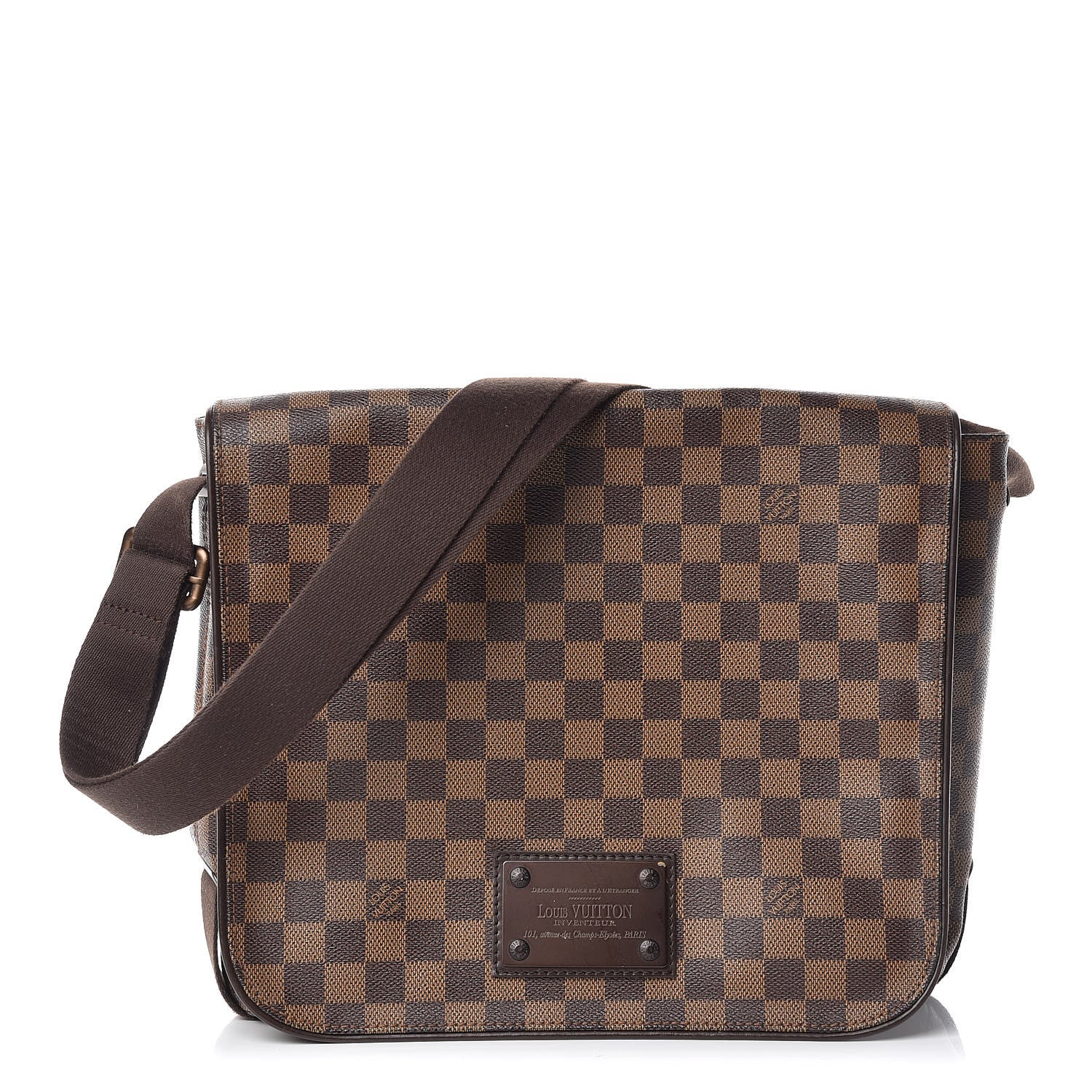 Louis Vuitton Damier Ebene Brooklyn MM 1 of 9