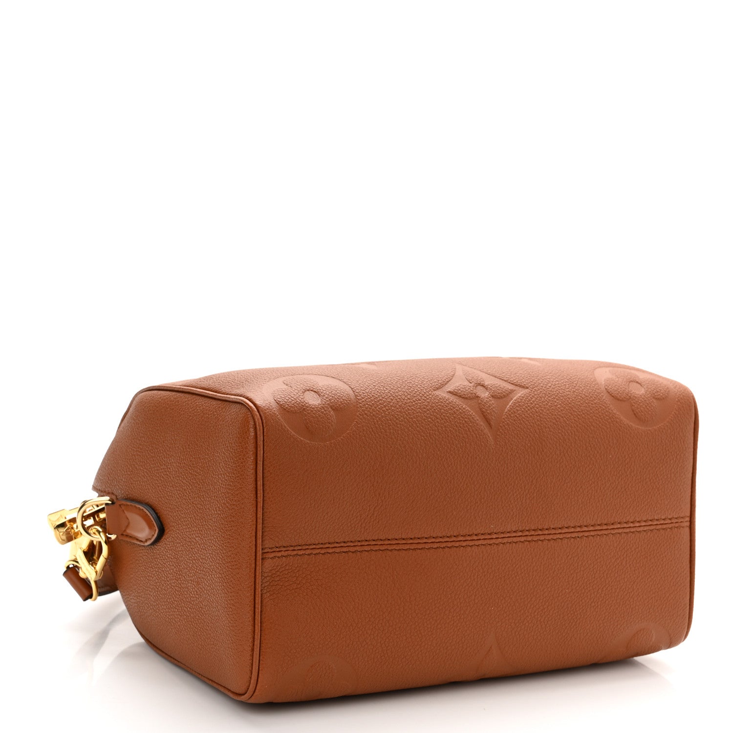 Louis Vuitton Empreinte Monogram Giant Speedy Bandouliere 25 Cognac 4 of 9