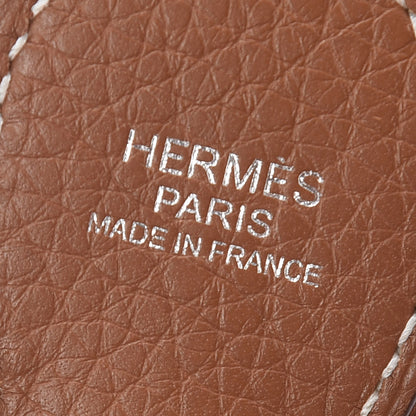 Hermes Taurillon Clemence Evelyne III PM Gold 9 of 9