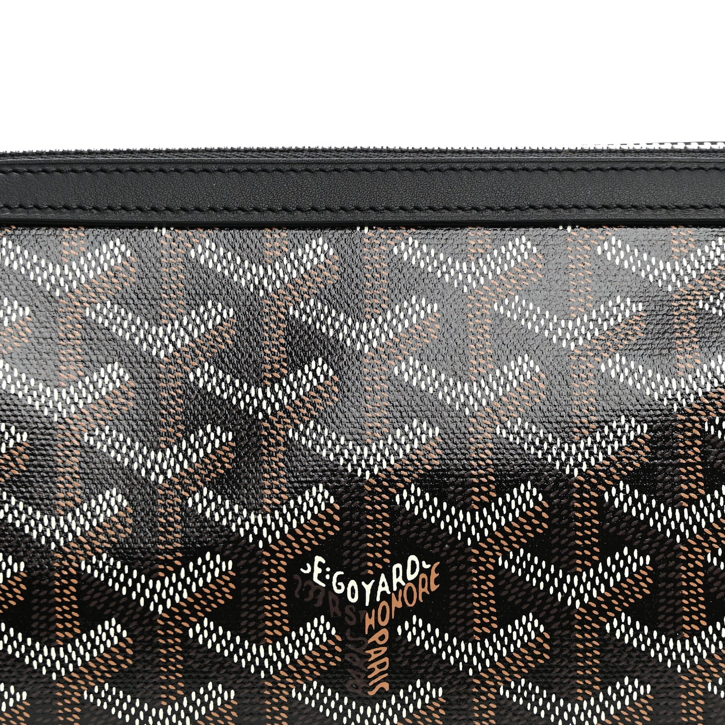 Goyardine Bonbonniere Bag Black