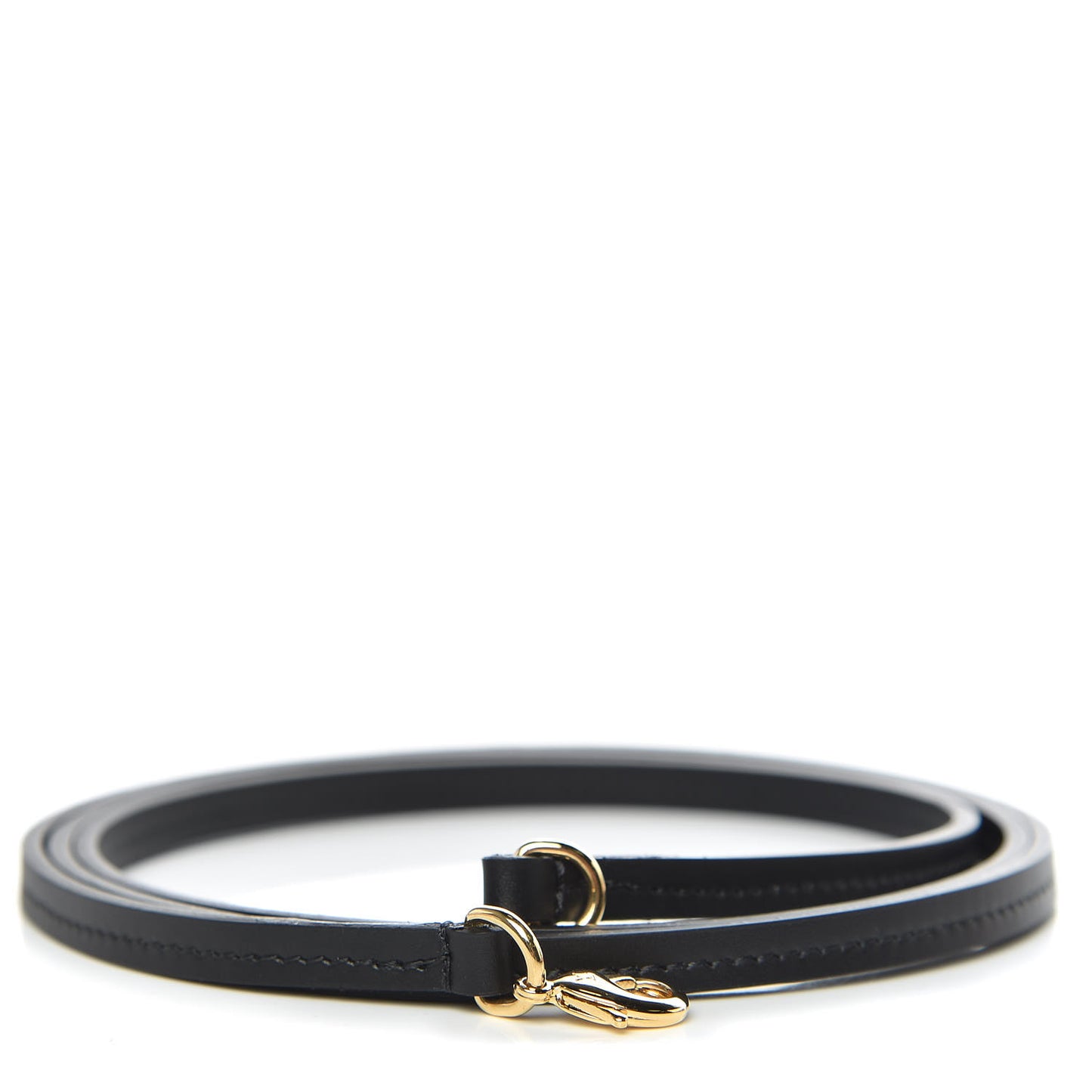 Calfskin Eye Trunk Case Strap Black