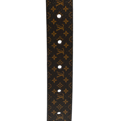 Louis Vuitton Monogram 25mm LV Malletier Belt 85 34 7 of 8