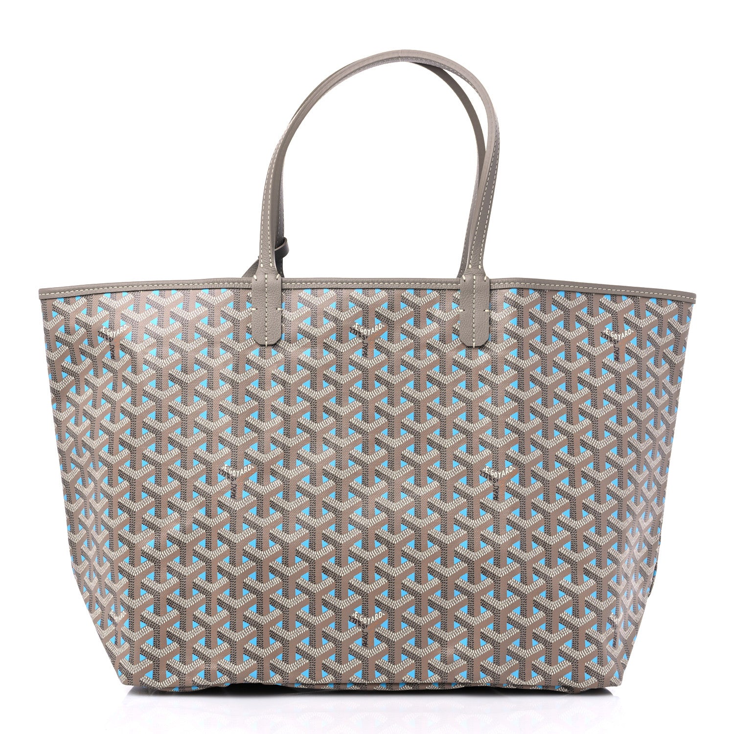 Goyard Goyardine Saint Louis Claire Voie PM Grege Turquoise 2 of 8