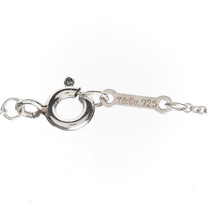 Tiffany Sterling Silver Paloma's Graffiti Kiss Pendant Necklace 5 of 5