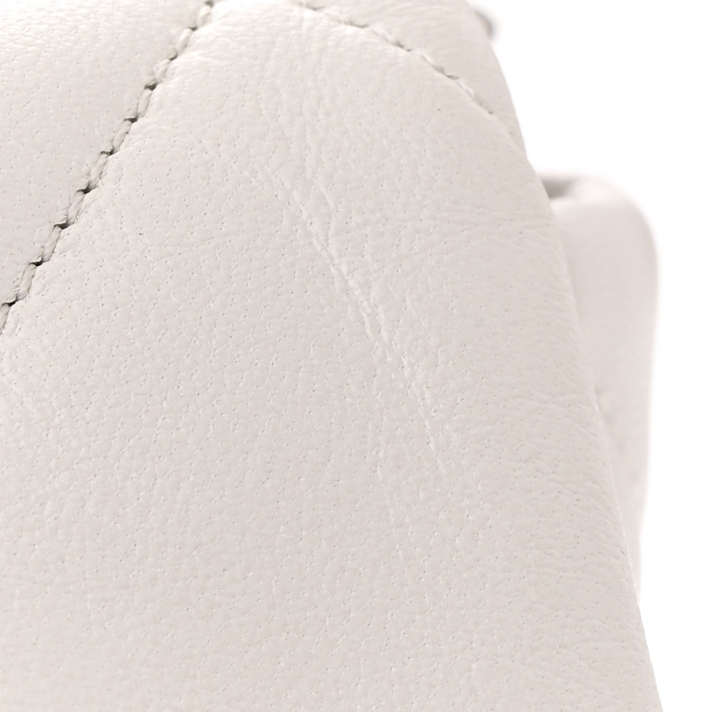 Lambskin Quilted Medium Chanel 19 Flap White