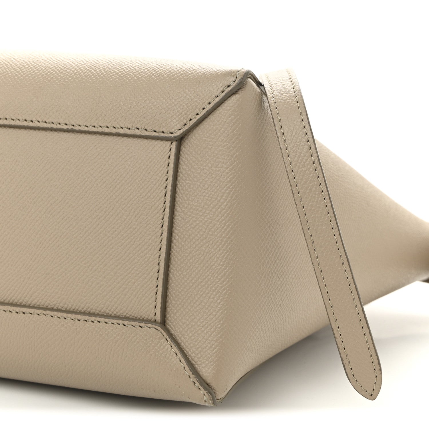 Celine Grained Calfskin Micro Belt Bag Light Taupe 11 of 14