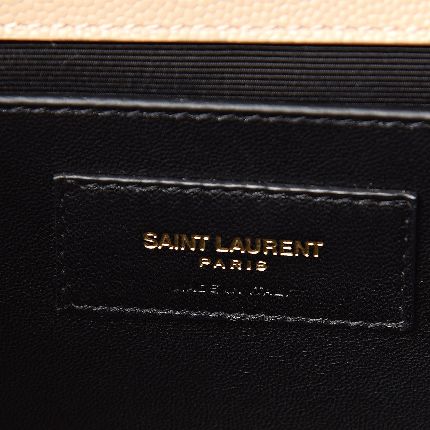 Saint Laurent Grain De Poudre Medium Monogram Kate Satchel Nude Powder 6 of 9