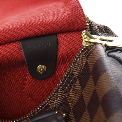 Louis Vuitton Damier Ebene Speedy Bandouliere 25 7 of 11