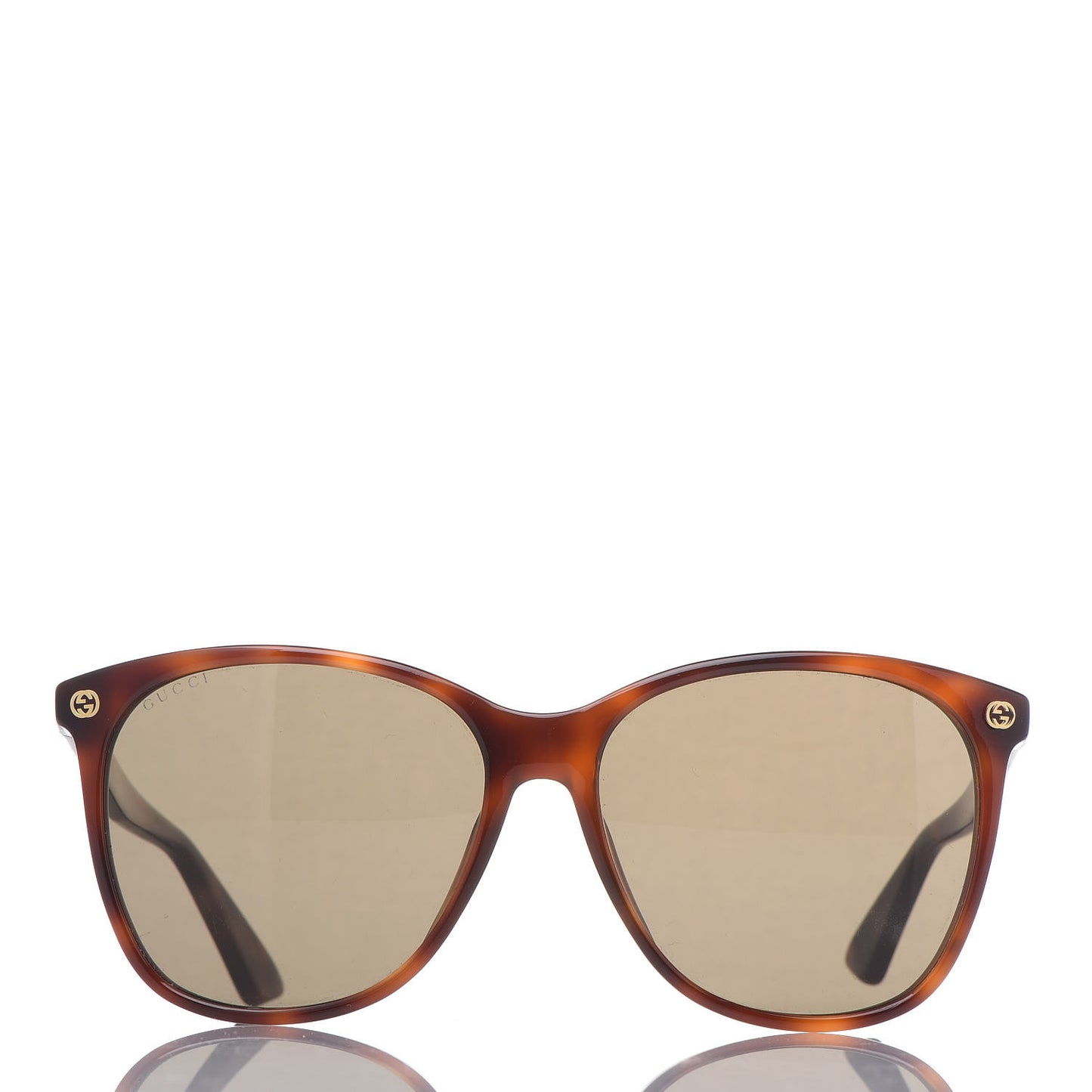 Acetate Round GG Sunglasses GG0024S Tortoise