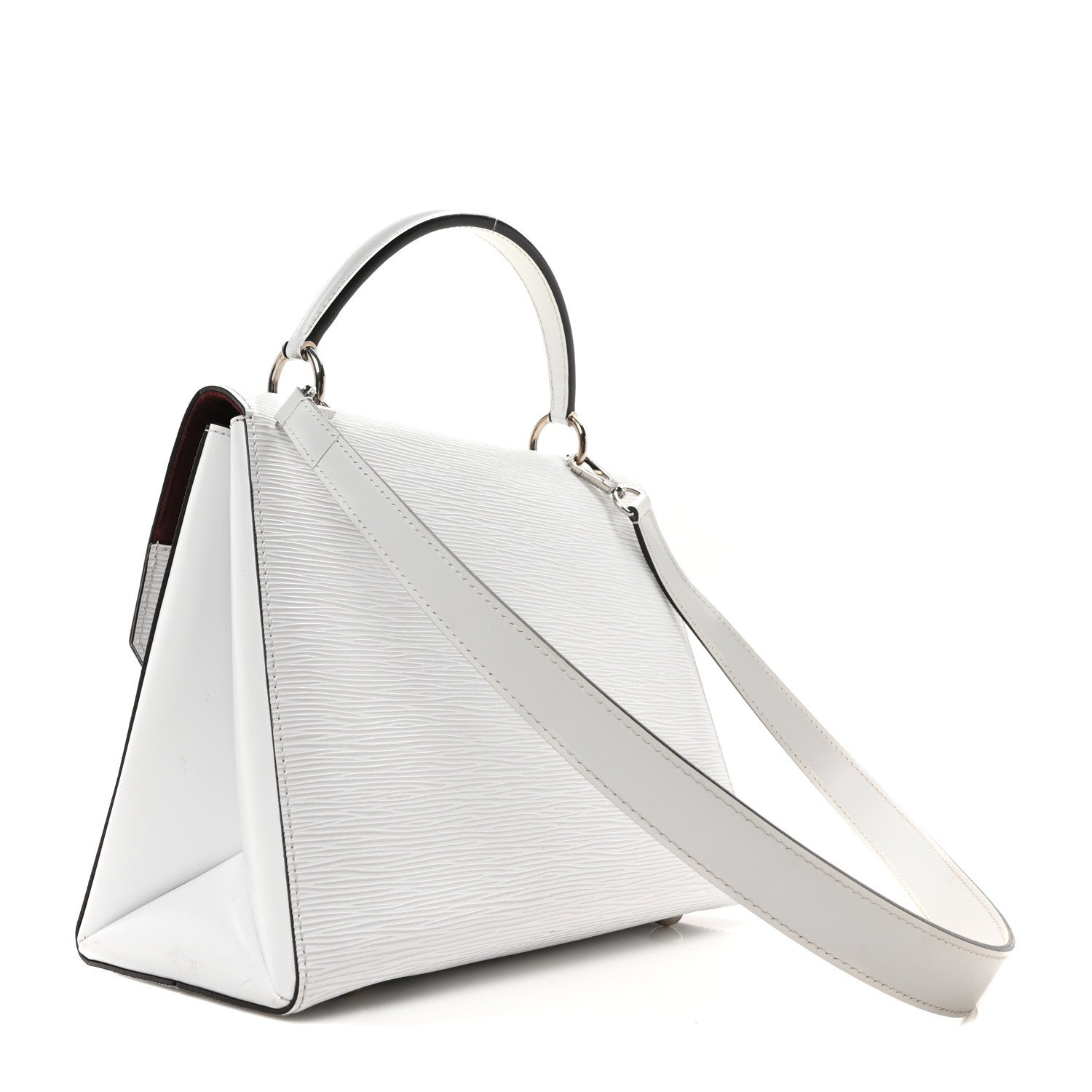 Louis Vuitton Epi Grenelle MM White 3 of 9