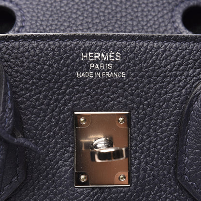 Hermes Togo Birkin 25 Bleu Nuit 21 of 30