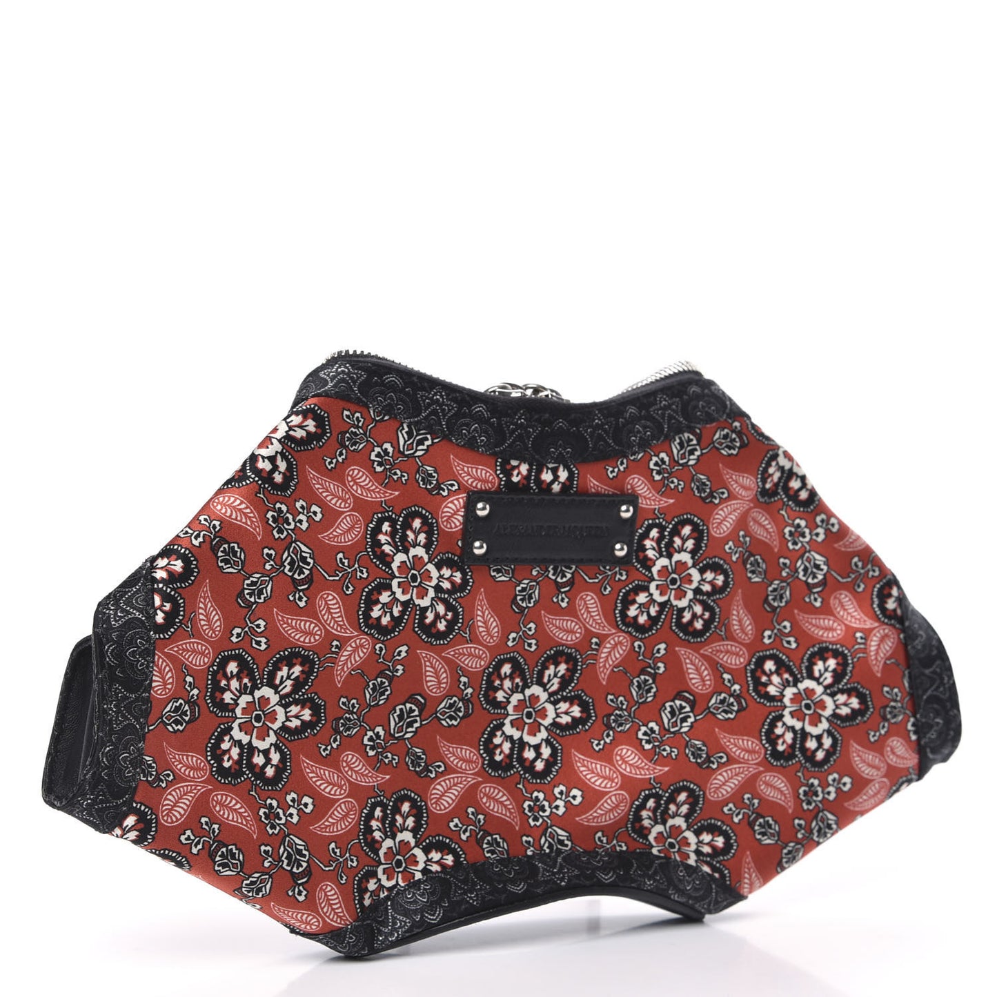 Silk Collage De Manta Clutch Multicolor
