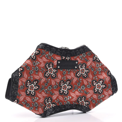 Alexander McQueen Silk Collage De Manta Clutch Multicolor 3 of 11