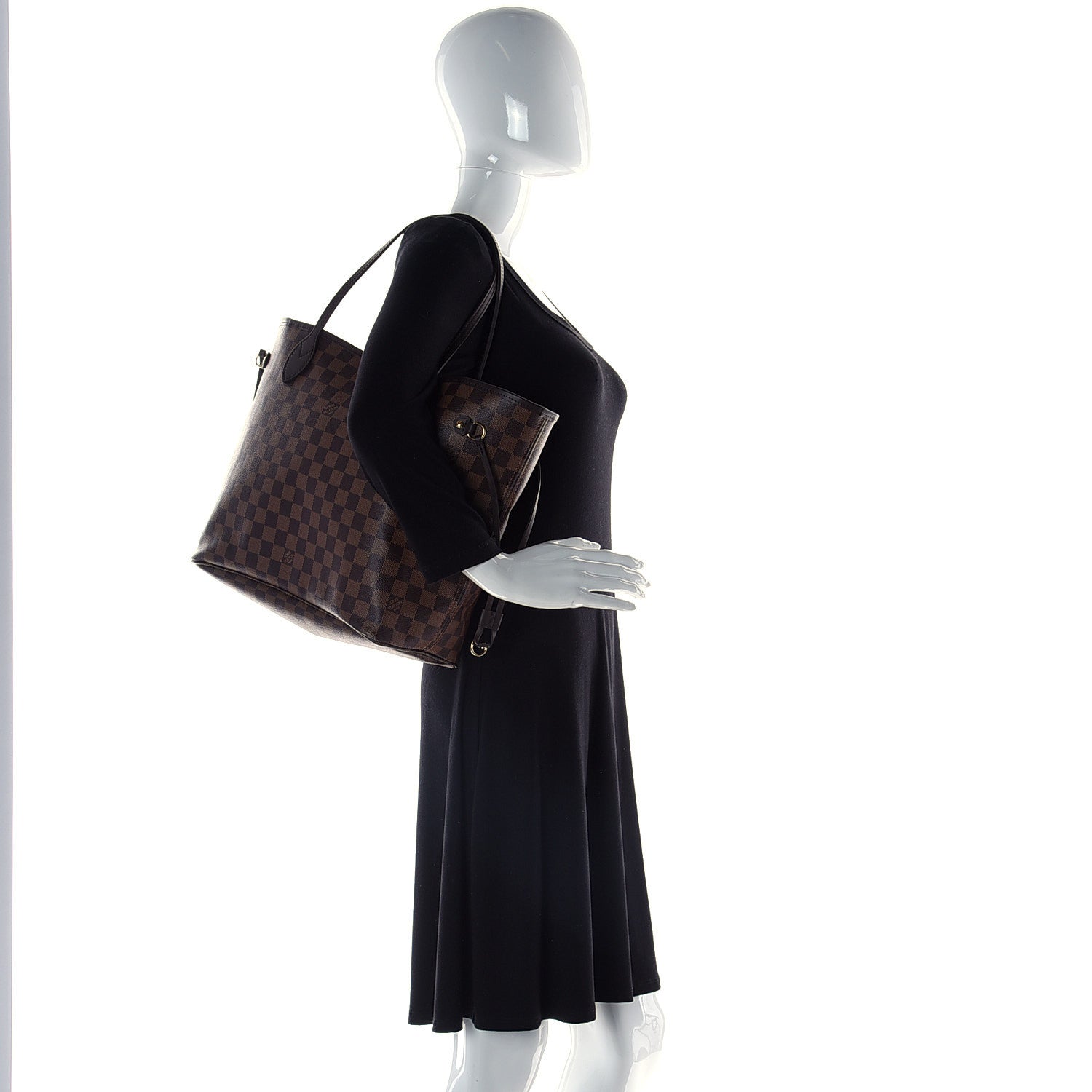 Louis Vuitton Damier Ebene Neo Neverfull MM 2 of 8