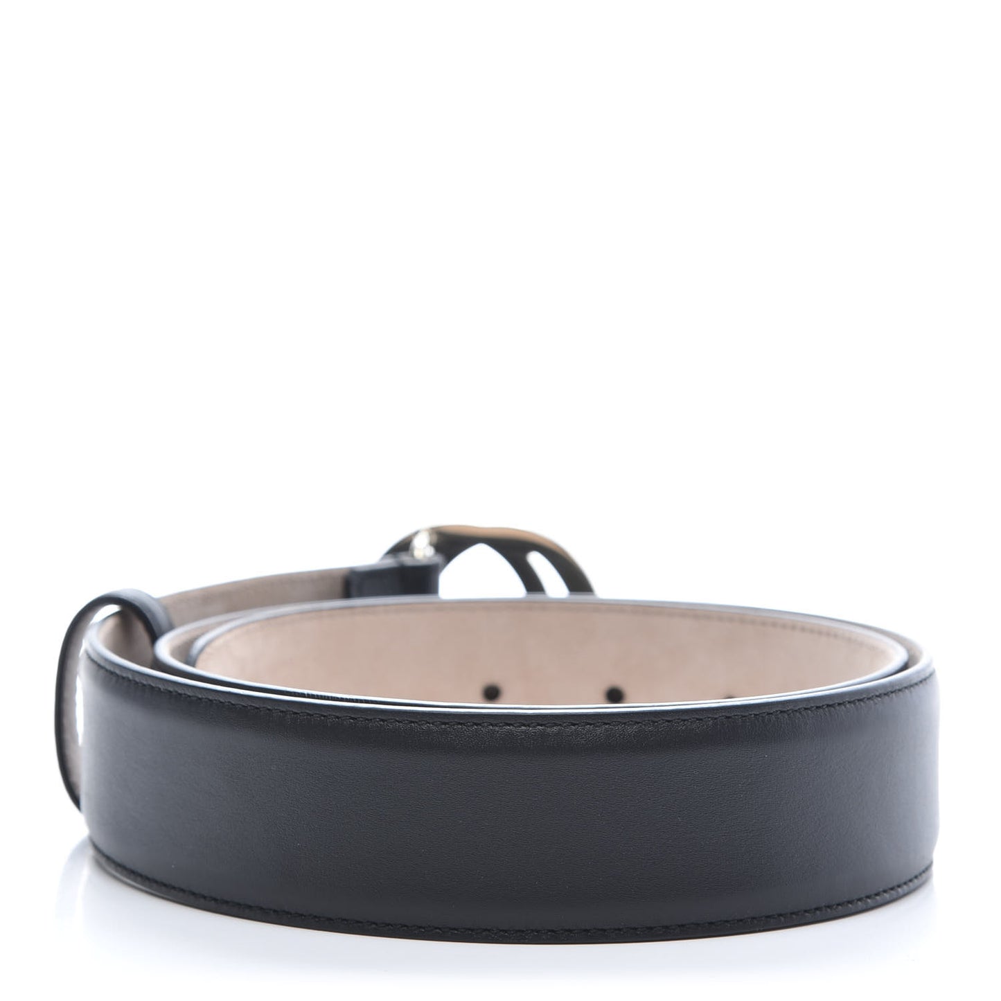 Calfskin Interlocking G 37mm Belt 85 34 Black
