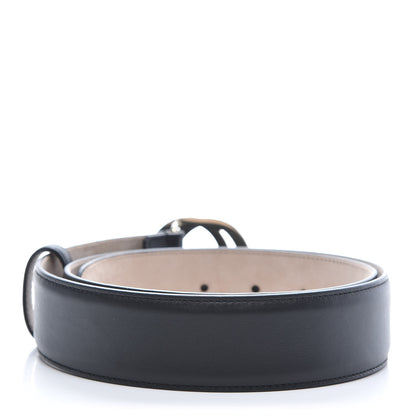 Gucci Calfskin Interlocking G 37mm Belt 85 34 Black 2 of 6