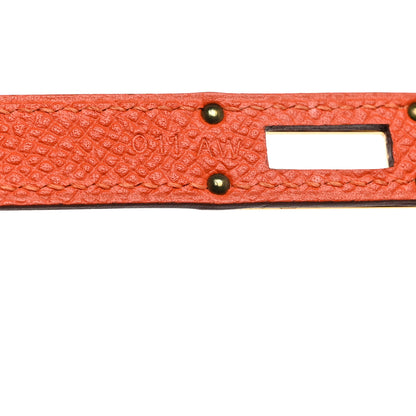 Hermes Epsom Kelly Longue Wallet Orange 7 of 9