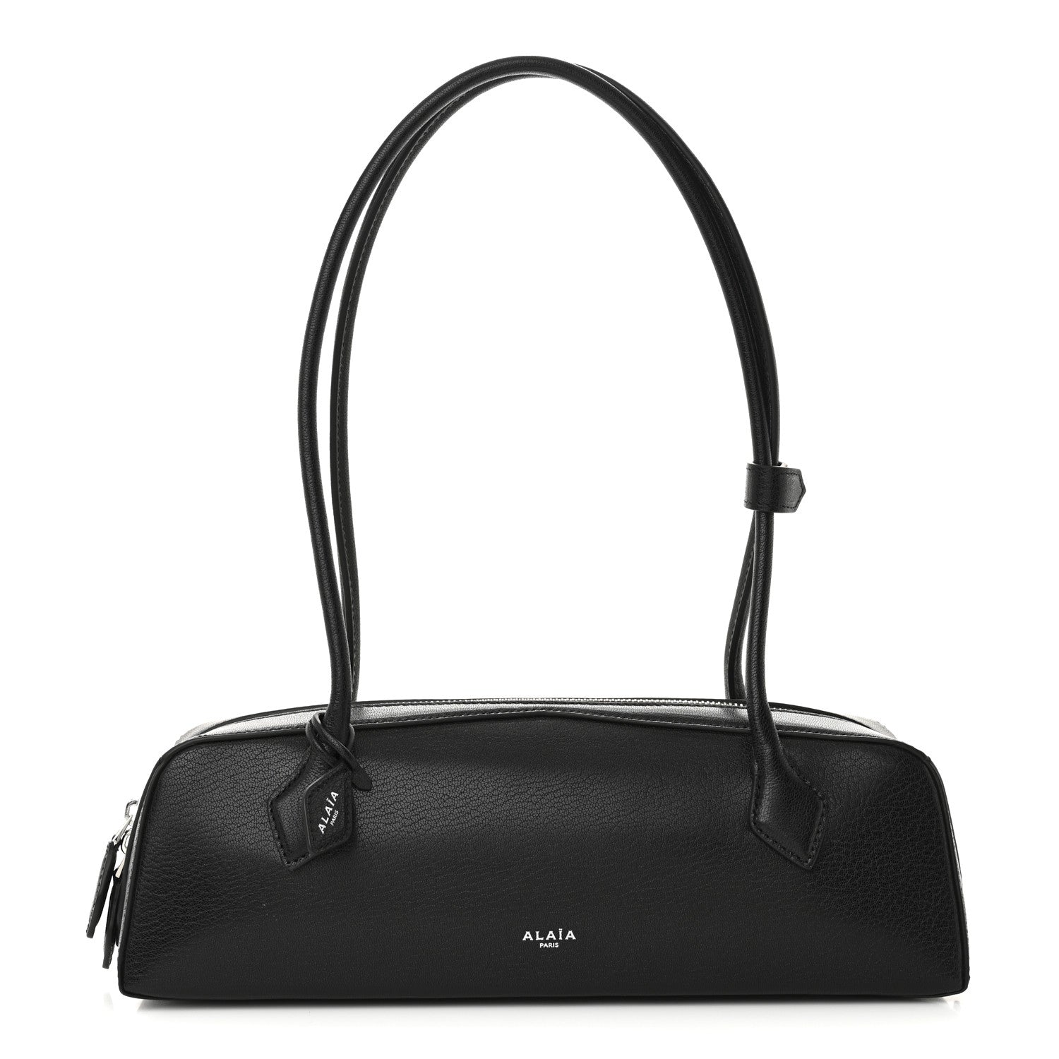 Alaia Shiny Goatskin Medium Le Teckel Bag Black 1 of 11