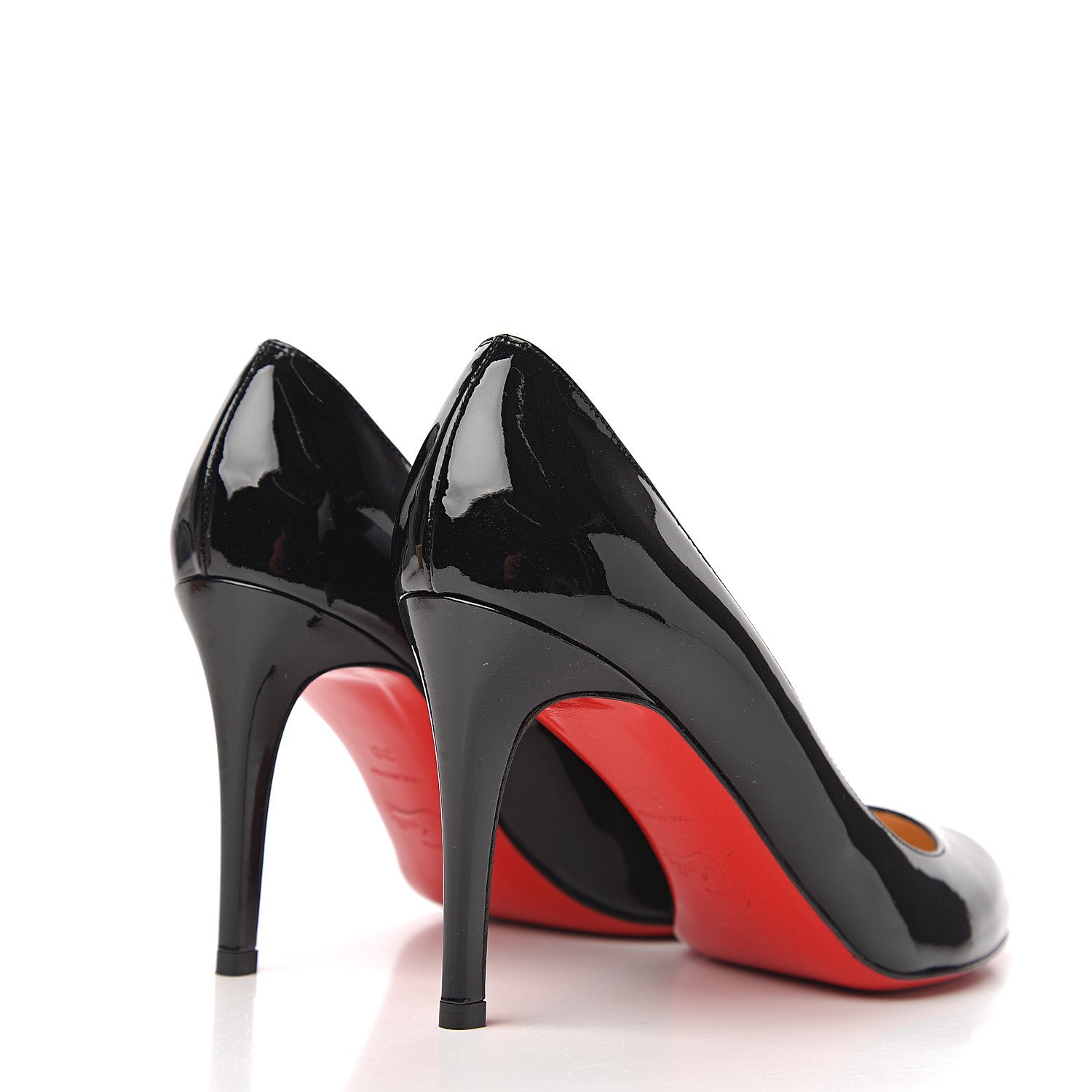 Christian Louboutin Patent Simple 85 Pumps 38 Black 4 of 9