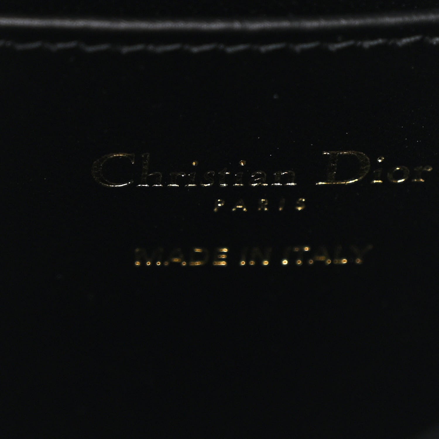 Christian Dior Lambskin Macrocannage Medium Caro Backpack Black 6 of 11