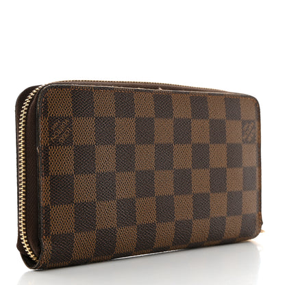 Louis Vuitton Damier Ebene Zippy Wallet 3 of 7