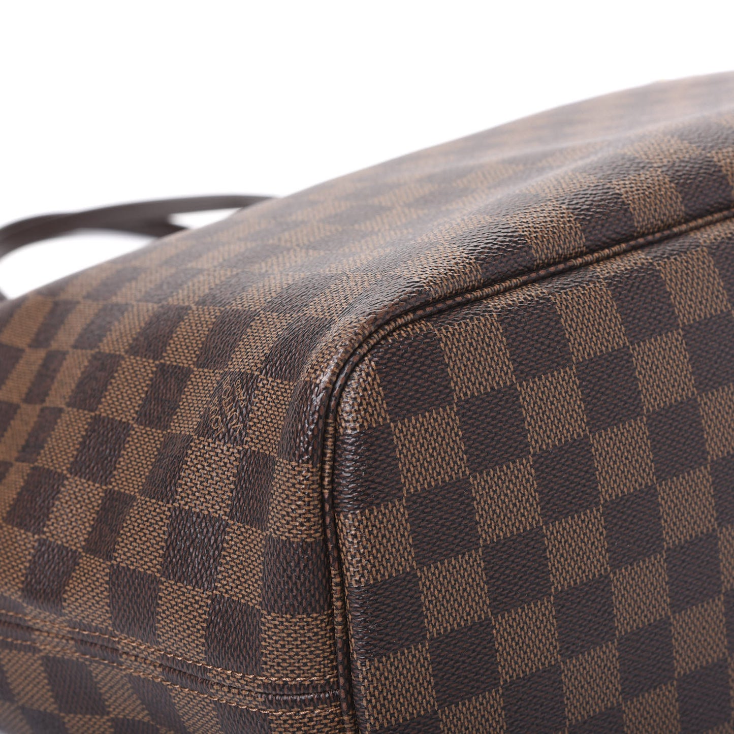 Damier Ebene Neo Neverfull MM Rose Ballerine
