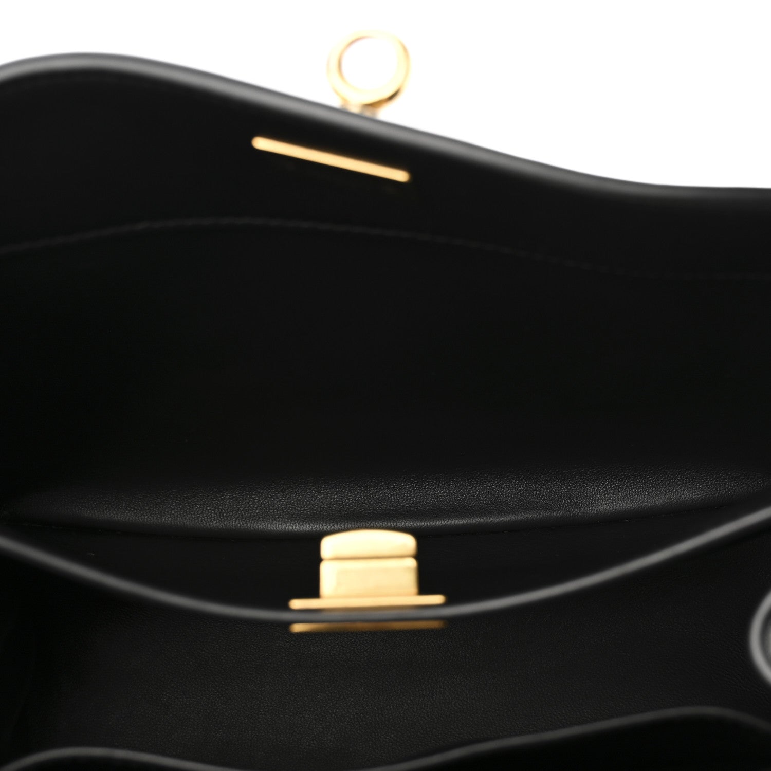 Balenciaga Natural Smooth Calfskin Mini Rodeo Top Handle Handbag Black 5 of 10