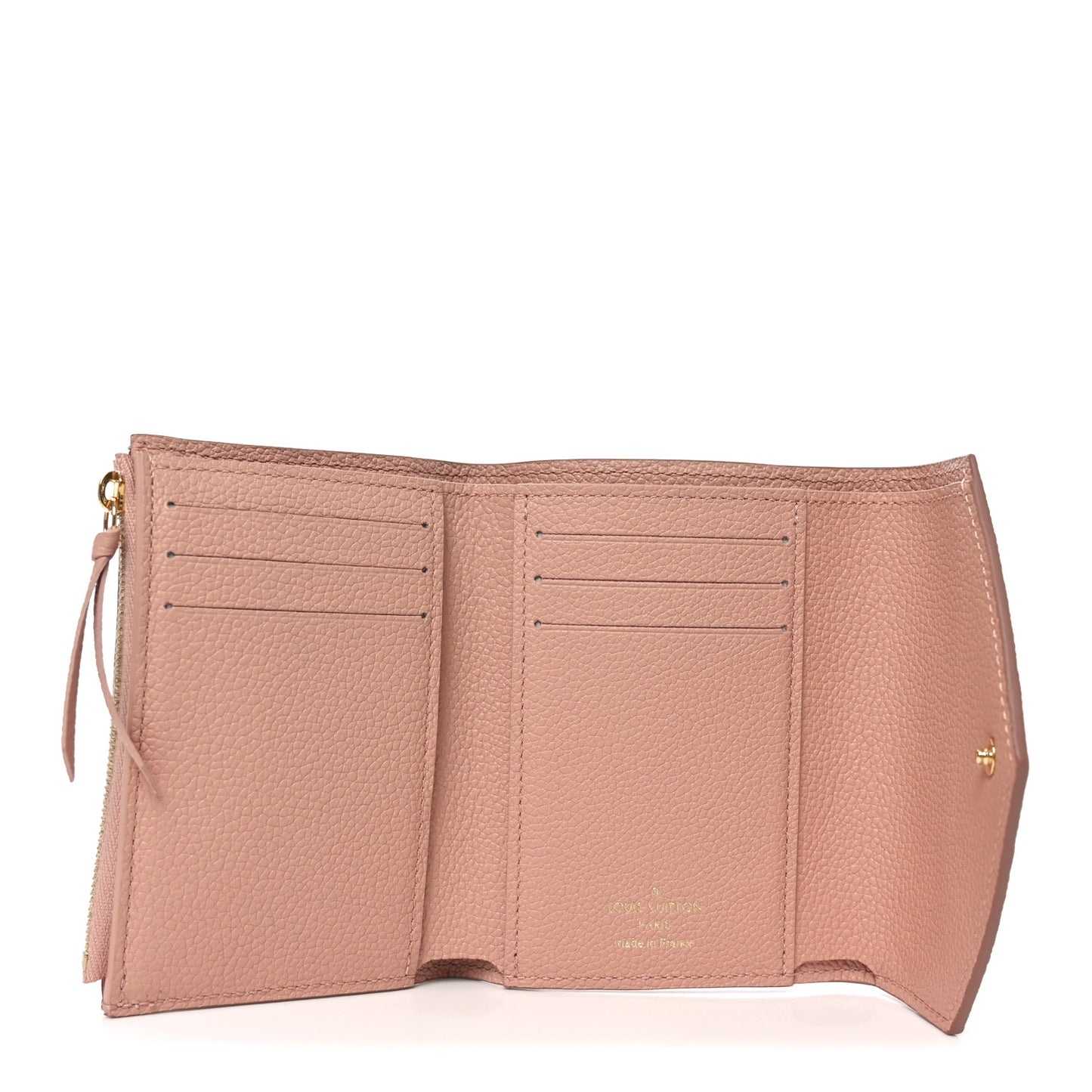 Empreinte Monogram Giant Victorine Wallet Rose Trianon Creme