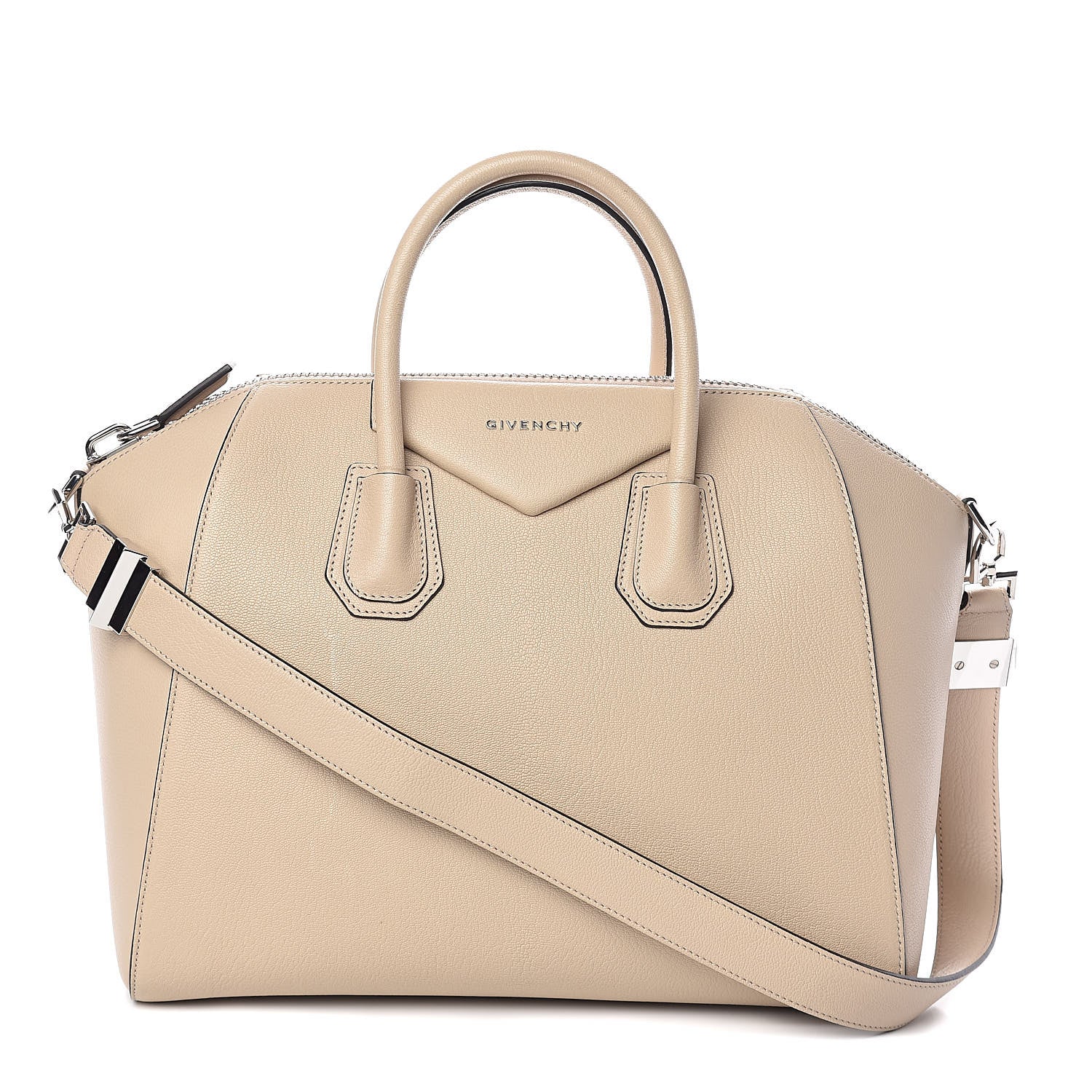 Givenchy Sugar Goatskin Medium Antigona Beige Buff 1 of 14