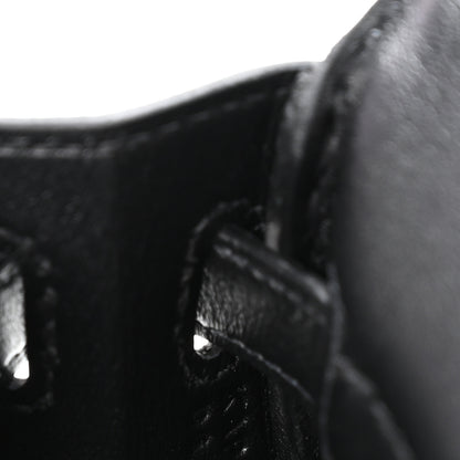 Hermes Cheri Calfskin Kelly Retourne 25 Black 7 of 11