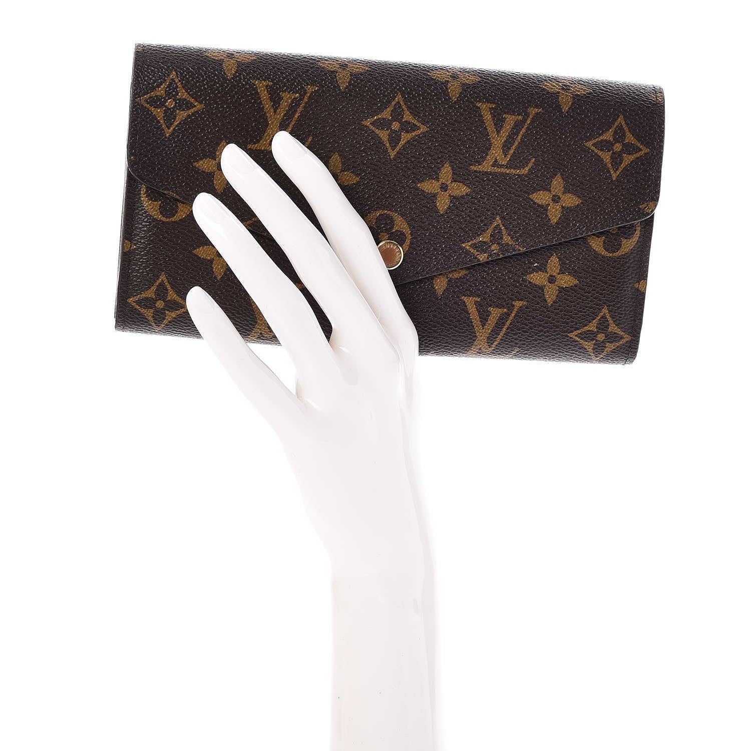 Louis Vuitton Monogram Sarah Wallet NM 2 of 6