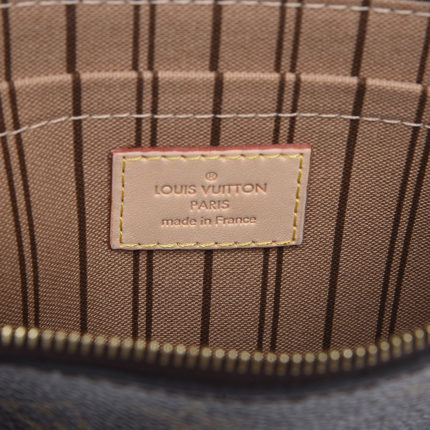 Louis Vuitton Monogram Neverfull MM GM Pochette 7 of 7