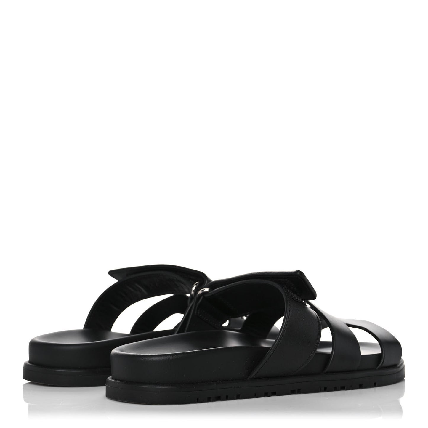 Calfskin Womens Chypre Sandals 37 Black